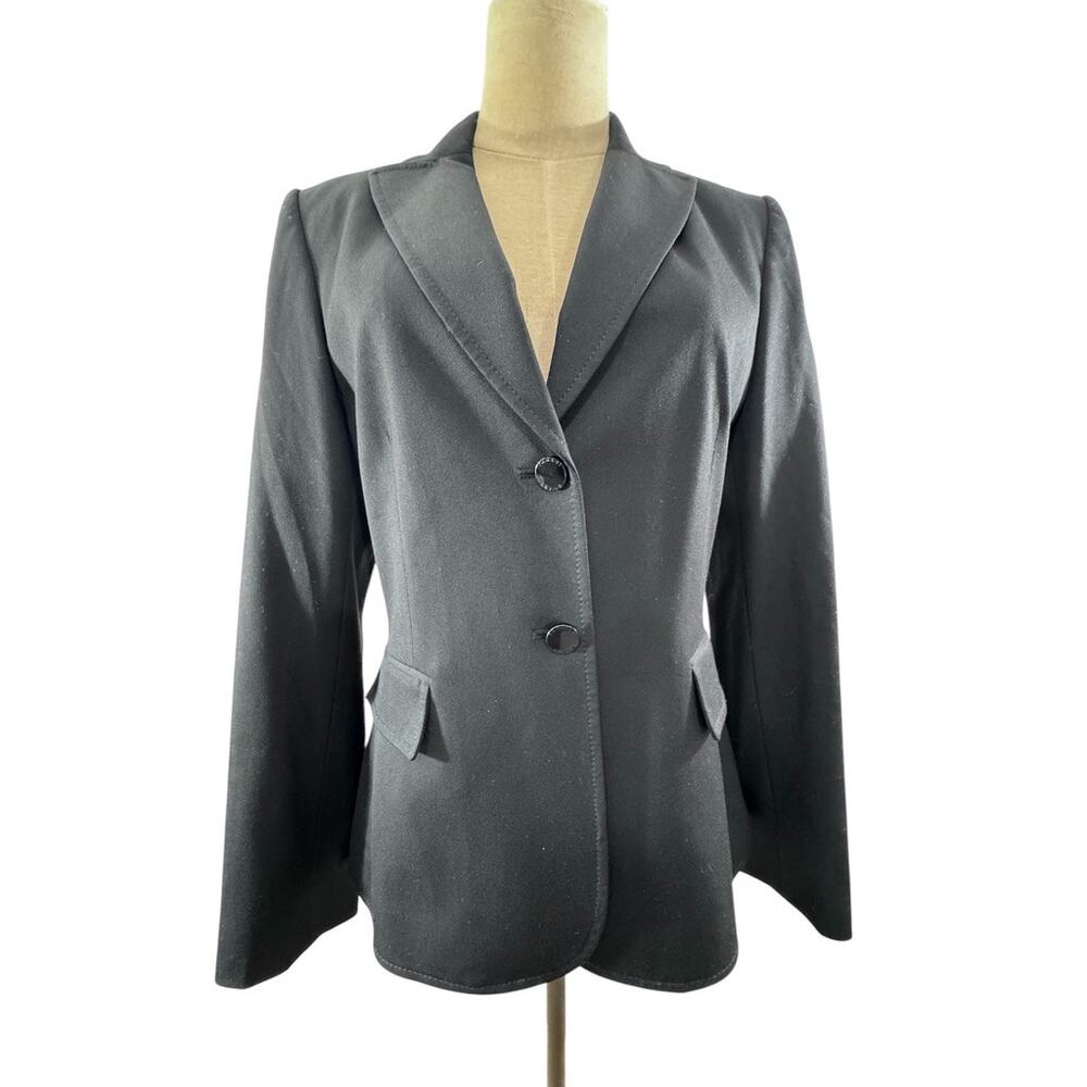"TAHARI ARTHUR S. LEVINE" Black Blazer,‎ Office wear,Work wear,Quiet Money, SZ6
